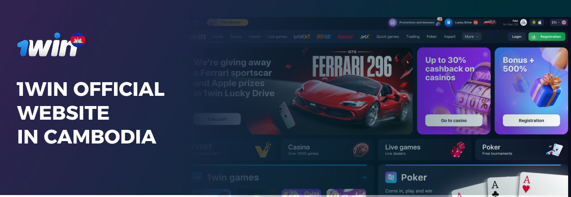 Unlock 1win Cambodia's online gaming potential